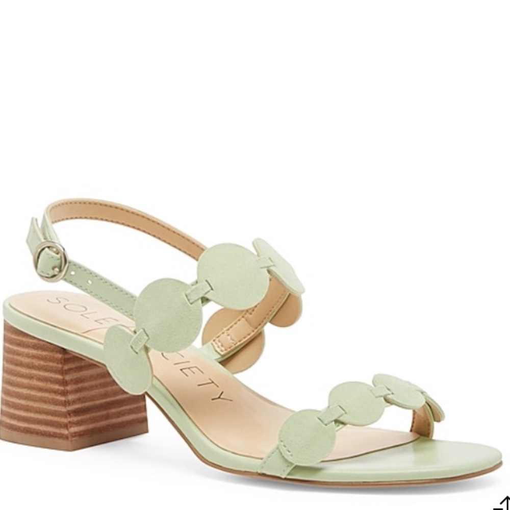 Mint Greeb Shivaughn Heels